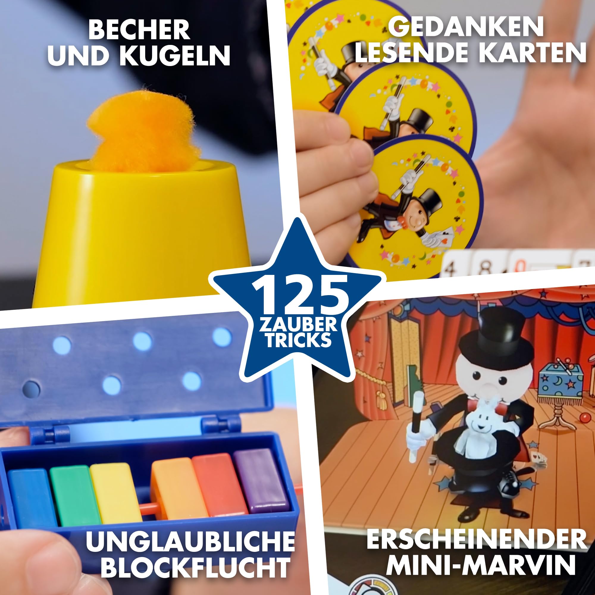 Marvin's Magic - Children's magic set - Trick box, 125 amazing